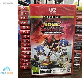 Resim SONIC SHADOW GENERATIONS Nintendo Switch 2 Oyun -POLY GAME 