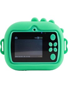 Resim M5 Taşınabilir Fotoğraf Yazıcı ve Kamera Dinazor Yeşil 