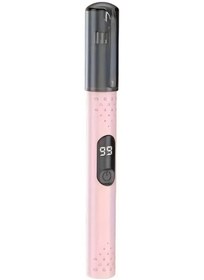 Resim Honeybeeshop Pembe Usb Şarjlı Burun Kılı Makası Taşınabilir Seyahat Ve Ev Bakım Hediyesi 