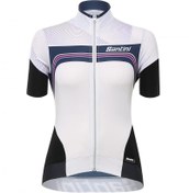 Resim Santini FS95475QUEEN Kısa Kol Kadın Forma Beyaz 3XL / Bisiklet 