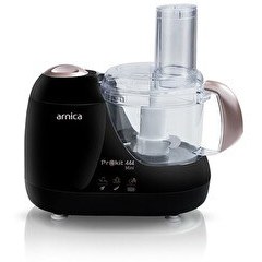 Resim Arnica Prokit 444 600 W Siyah Rose Mini Mutfak Robotu 