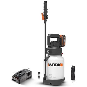 Resim Worx WG829E 20V 2.0Ah Li-Ion Omuz Askılı Basınçlı Ilaçlama Pompası 5 L 