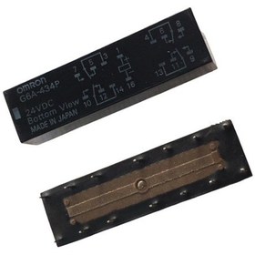 Resim G6A-434P-24V 14Pin'Li Röle Dört Enversör Kontak 24Vdc 1A 