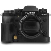 Resim MegaGear Fujifilm X-T3 Hakiki Deri Kamera Kılıfı 