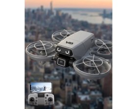 Resim Nemere Ithalat App Kontrollü Kameralı Mini Drone Headless Mod Özellikli 