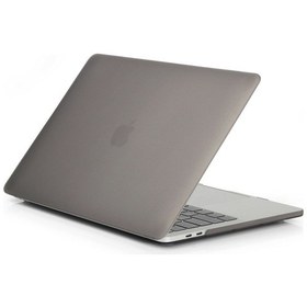 Resim Arabulalaca Macbook Pro 13" A1989 A2159 Mat Doku Kılıf Mat Füme 