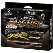 Resim Apacer Panther-Golden 16 GB (1x16GB) 3600 Mhz CL18 DDR4 Gaming RAM (AH4U16G36C25Y7GAA-1) 