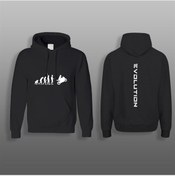 Resim Evolation Siyah Sweatshirt Modeli 