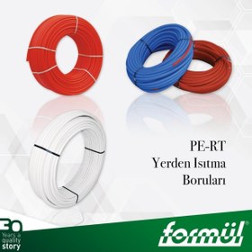 Resim FORMÜL Süper Bariyerli 16*2 Kılıflı Mobil Boru Mavi 100 Mt 