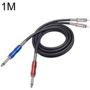 Resim 3051K63 Çift RCA Erkek - Çift Karıştırıcı Mixer Ses Kablosu 1m 