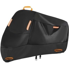 Resim 210d Motosiklet Kılıfı Otocross Yağmur Kılıfı Motosiklet Için Tüm Sezon M Yurt Dışından Beyaz 