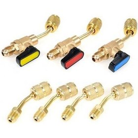 Resim Pazly Klima Soğutucu Akışkan Açılı Kapatma Küresel Vana K22916 Model 