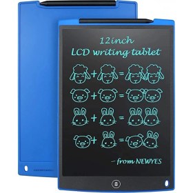 Resim 12 Inc Writing LCD Grafik Dijital Kalemli Çizim Tableti Yazı Tahta Not Yazma Eğitim Tableti 