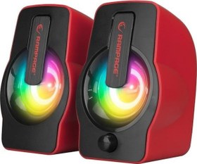 Resim Rampage RMS-G7 Falsetto 2.0 6 Watt Kırmızı 5v Usb 