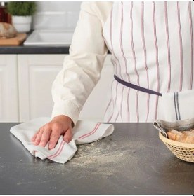 Resim Ikea Hıldegun Pamuklu Mutfak Havluları 2'l 133655387 Beyaz 