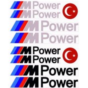 Resim Sticker Seti A4 M Power 10 Parça - Universal 
