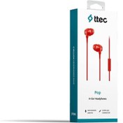 Resim Ttec Pop Mikrofonlu Kulakiçi Kulaklık 3.5mm 2KMM13B 