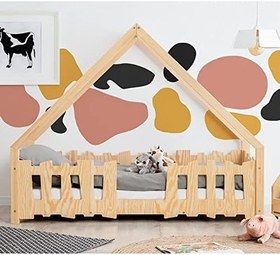 Resim Markaawm Montessori Yatak Bebek Yatak Korumalıklı Star 