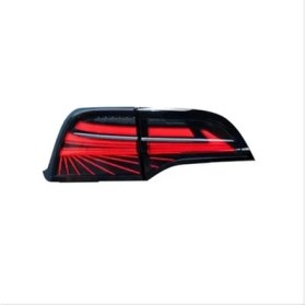 Resim ÇMK Tesla Model Y ve Model 3 Için Shadow LED Stop 