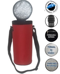 Resim SEVBAGS Termos Suluk Çantası Sıcak/soğuk Kullanım Termal Çanta 