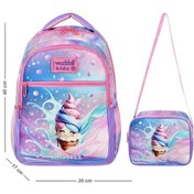 Resim Maxaccess Multicolor Dondurma Desenli Ilkokul Sirt Cantasi Ve Beslenme Cantasi Multicolor 