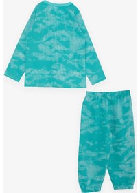 Resim Breeze Girls & Boys Erkek Çocuk Pijama Takımı Desenli 1-4 Yaş, Yeşil-yeşil Yeşil 