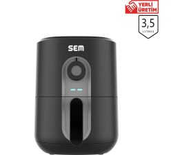 Resim Sem SC305 Yağsız Kızartma Hava Fritöz 3,5 Litre Kapasite ve Tek Hazne ile Isı Ayarı Özellikli 