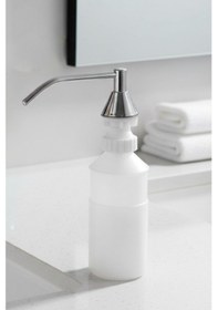Resim Tema Paslanmaz Sıvı Sabunluk 1000 Ml 304 Kalite İnox Dispenser İnox 