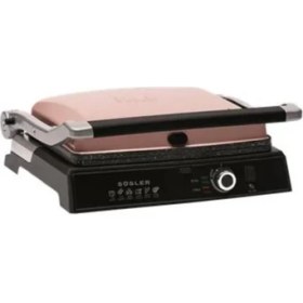 Resim Özbience Altın Renkli Tost Makinesi, Pratik ve Şık Tasarım 