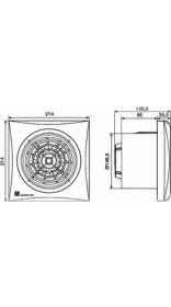 Resim Soler&Palau Silent 300 Cz Sessiz Banyo Fanı 