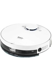Resim Fakir Robert Rs 770 Akıllı Robot Süpürge Beyaz Renk 450 ml Toz Haznesi Ile Uzaktan Kontrol 