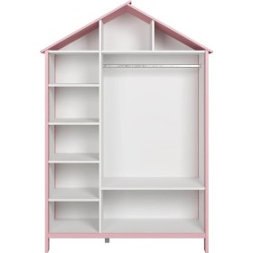 Resim Meltem Kids Cozy Pembe Çocuk Odası Üç Kapılı Dolap 