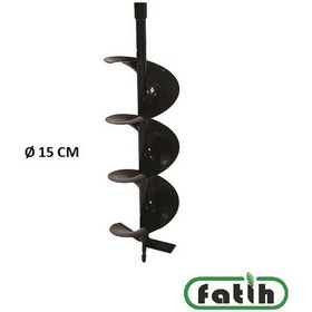 Resim Palmera Toprak Burgu Yedek Uç 15 Cm Çift Bıçak 