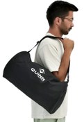 Resim BST BAGS Unisex Siyah Ayarlanabilir Askılı Silindir Model Fitness Çanta Spor El Ve Omuz Çantası Fitnes 