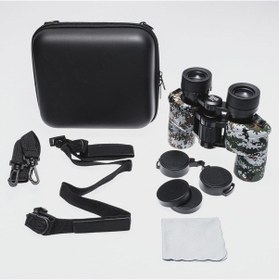 Resim Nikula 7x30 Profesyonel Su Geçirmez El Dürbünü 1000m/137m Kamuflaj Siyah - Yeşil 