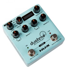 Resim NUX NDD-6 Duo Time Stereo Delay Pedalı | Çift Zamanlı Gecikme Tap Tempo 