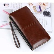 Resim Dancemonkey Kadın Zip Cüzdan Uzun Debriyaj Çoklu Kartlık Cüzdan Bilek Cüzdan-kahverengi Kahverengi Kahverengi 