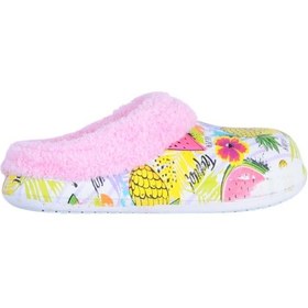 Resim Gezer 14501 Beyaz Kız Çocuk Düz Terlik Beyaz 