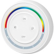 Resim Serfhyff S2W+ 4-Zone 2.4ghz Rainbow Uzaktan Ayarlanabilir Doygunluk Cct/parlaklık Anahtarı Seri Ampul Işık Denetleyicisi Için Rgbcct (Yurt Dışından) 