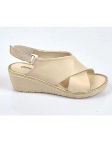 Resim Pierre Cardin PC6907 Kadın Dolgun Taban Sandalet 