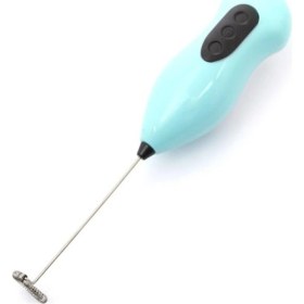 Resim Choke Pilli Mini Mixer Kahve Süt Köpürtücü Karıştırıcı Cappuccino Mixer 