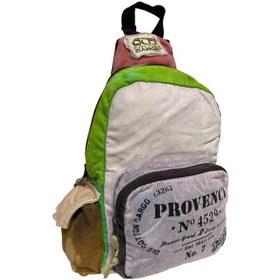 Resim Old Cotton Cargo Kaliteli Laptop Bölmeli Vintage Disayn Sırt Gezi Çantası New Minola 25 Cm X 36 Cm Yeşil 