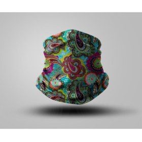 Resim Buffalo Turkuaz Desenli Motosiklet Bandanası 