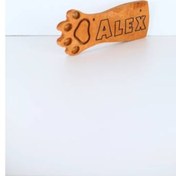 Resim Mandu Ahşap İsimlik Pati 