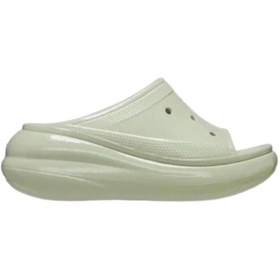 Resim Crocs Crush High Shine Slide 209648-3VS Yeşil Sandalet&Terlik 