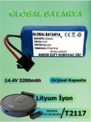 Resim HEPSİ BATARYA Anker Eufy Robovac 35C Uyumlu Robot Süpürge Bataryası 14.4V 3200Mah Pil 