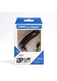 Resim Zore 800 Mah Kablolu Araç Şarj Aleti-Siyah-Siyah 