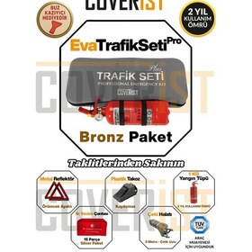 Resim Eva Trafik Seti Plus - 1 Kg Yangın Tüpü - 2 Yıllık - Gri - Bronz Paket 