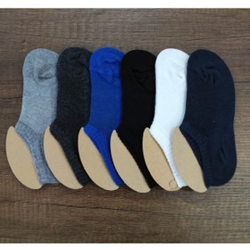 Resim Leement socks Çocuk 6 Çift Kısa Snekers Çorap Burun Dikişsiz 