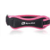 Resim Kırmızı Pembe Nilon Patella Koruyucu Kayış, Havalandırıcı Diz Bantı, 19.5x6cm, 38g Gül Gül 